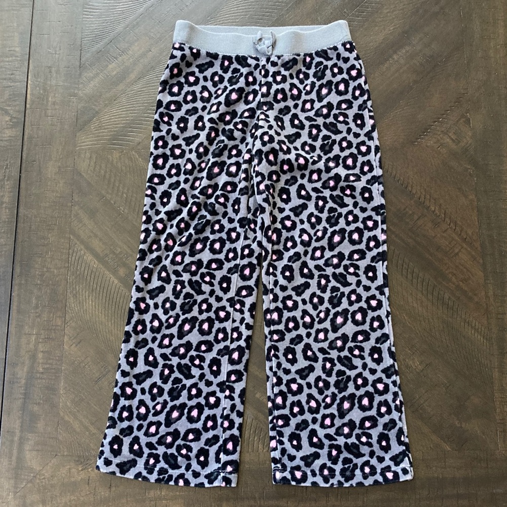 Circo girls leopard print cozy Pants